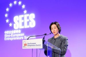 Secretary-General of GTEF, Pansy Ho Gives Keynote at 2020 Sino-European Entrepreneurs Summit - PANSY HO